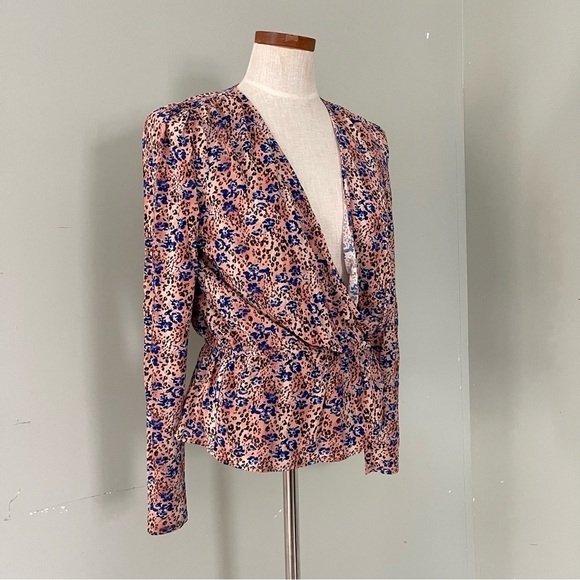 Ramy Brook Alexandria Wrap Top size Small New - Picture 2 of 6